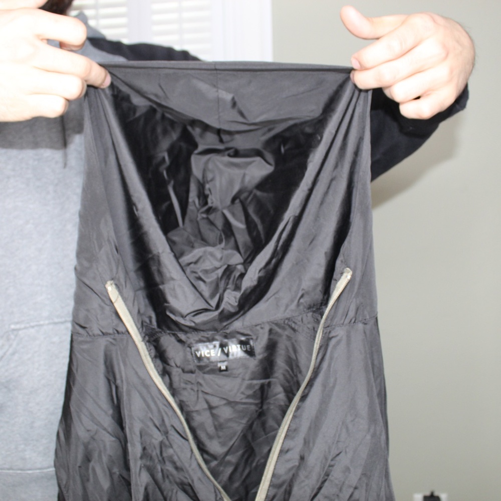 Black wind jacket - Picture 3 of 4